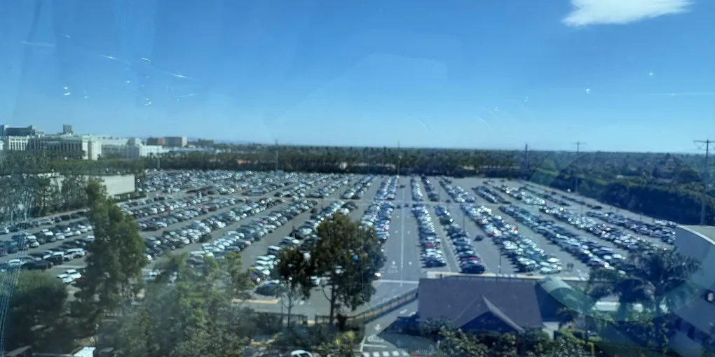 I went to Disneyland a few weeks ago during my daughter's spring break. This was the view from my hotel room. What would happen if they removed this parking?